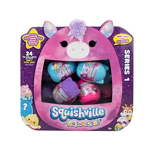 Squishmallow Squishville Mystery Mini Series 1 Plush Assortment Blind Package - 1 Blind Pack von Squishmallows