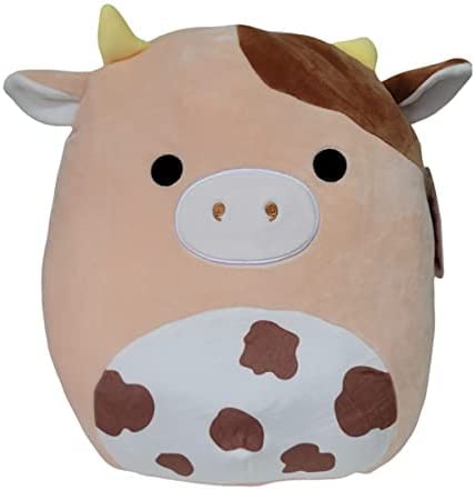 Squishmallow s Offizielles Kellytoy 35,6 cm weicher Plüsch (Nightingale The Cow) von Squishmallows