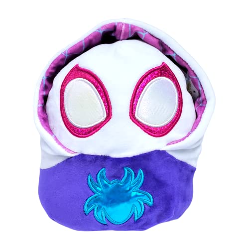 Squishmallow s Offizielles Kellytoy Disney-Figuren, Squishy, weiches Plüschtier, 17,8 cm, Geisterspinne von Squishmallows