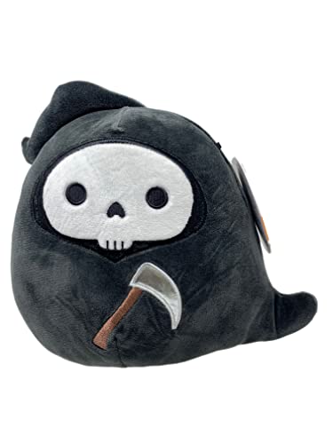 Squishmallow s Offizielles Kellytoy Halloween Squishy weiches Plüschtier Tiere (Otto The Grim Reaper, 20,3 cm) von Squishmallows