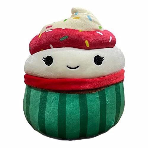 Squishmallow s Offizielles Kellytoy Plüschtier 20,3 cm Squishy weiches Plüschtier Tiere (Chandra Cupcake) von Squishmallows