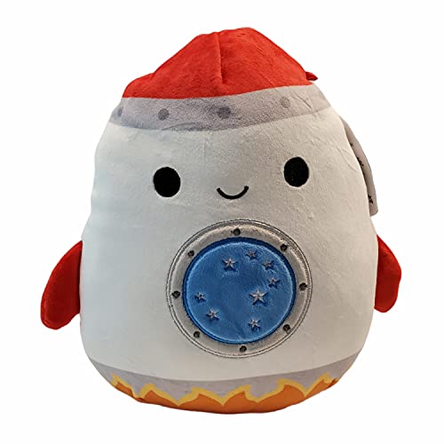 Squishmallow s Offizielles Kellytoy Plüschtier 20,3 cm Squishy weiches Plüschtier Tiere (Rudy Rocketship) von Squishmallows