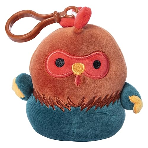 Squishmallow s Rohrblatt The Rooster zum Anklippen, 8,9 cm von Squishmallows