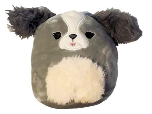 Squishmallows 12,7 cm Malu der Shih Tzu Hund, Grau von Squishmallows