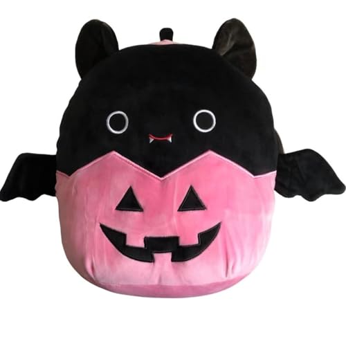 Squishmallows 12 Zoll Emily The Bat in Pink Jack O Lantern - Offiziell lizenziertes Kellytoy Plüsch - Sammlerstück Weiches & Squishy Stofftier Spielzeug - Fügen Sie Ihrem Halloween Squad hinzu - von Squishmallows