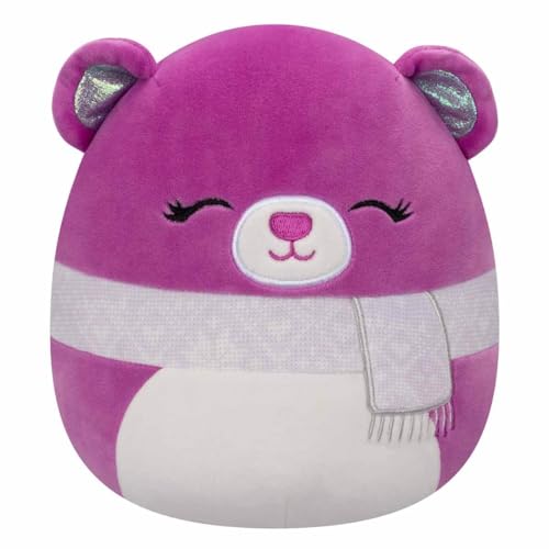 Squishmallows 19,1 cm großer Crisanta der Bär mit Schal von Squishmallows