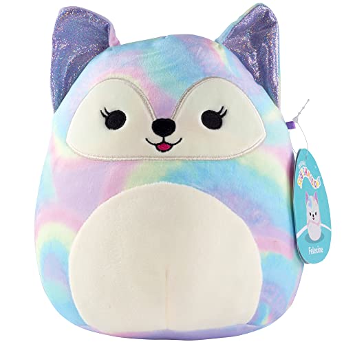 Squishmallows 20,3 cm Felexine The Rainbow Fox Offiziell lizenziertes Kellytoy Pl sch Sammlerst ck weiches & quetschbares Stofftier Spielzeug F gen Sie Ihrer Truppe hinzu Geschenk f r Kinder, von Squishmallows