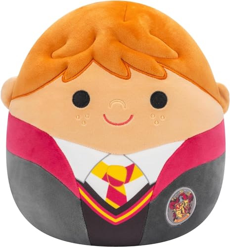 Squishmallows Ron Weasley, 20,3 cm, Größe M, Schwarz von Squishmallows