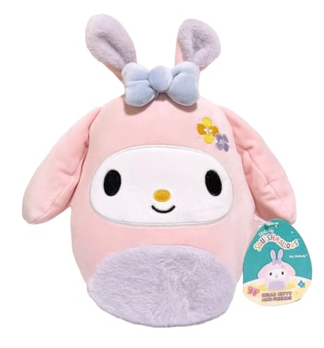 Squishmallows 2024 Ostern Disney und Sanrio Squad Plüschtier (20.3 cm Easter My Melody) von Squishmallows