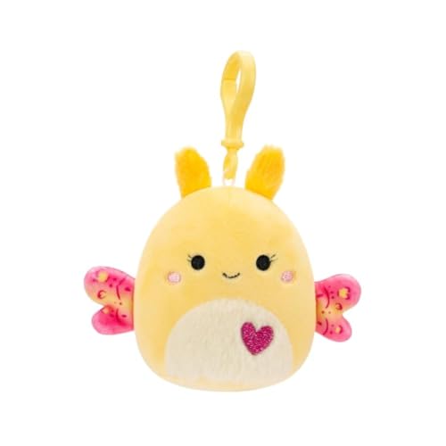 Squishmallows 2024 Valentine Squad Set mit 6 sortierten 8,9 cm Mini-Schlüsselanhänger Plüschpuppe von Squishmallows