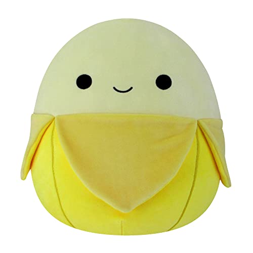 Squishmallows 35,6 cm Junie Yellow Banana – Großes, ultraweiches offizielles Kelly-Plüschtier von Squishmallows