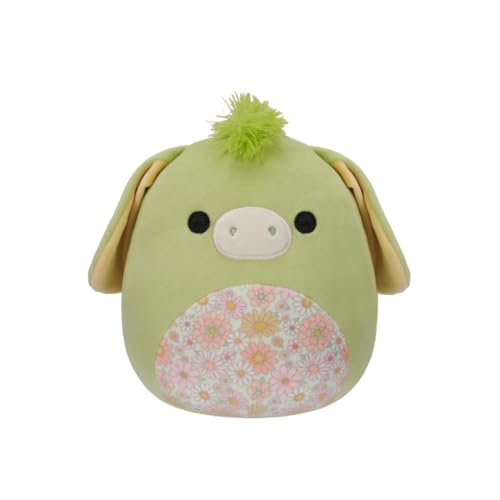 Squishmallows 7,5 Zoll großes Plüschtier, Juniper der Esel, Add Squad, ultraweiches Stofftier, offizielles Kellytoy-Plüschtier, SQCR05390 von Squishmallows