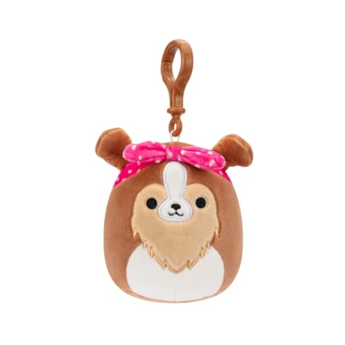 Squishmallows 7,6 cm Valentines Andres The Sheltie zum Anklippen, Größe S Squishmallows 7,6 cm Valentines Andres The Sheltie zum Anklippen, Größe S von Squishmallows