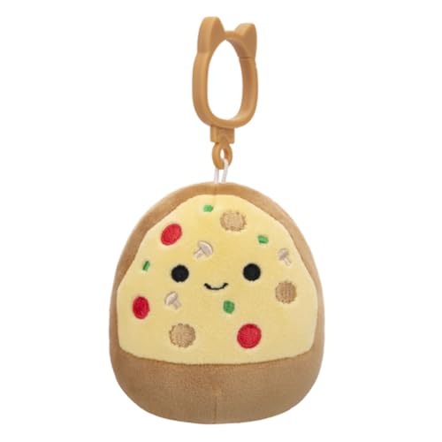 Squishmallows 8,9 cm Clip-On Chea The Pizza von Squishmallows