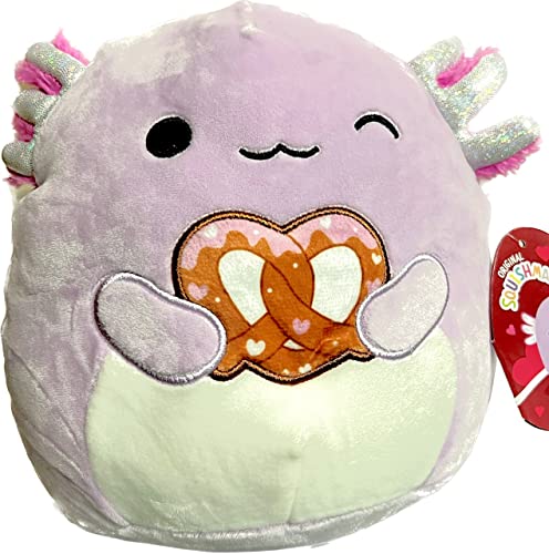 Squishmallows 8-Inch Plush - Join The 2023 Valentine's Day Squad Stuffed Animal Toys (Monica (Axoltl)) von Squishmallows