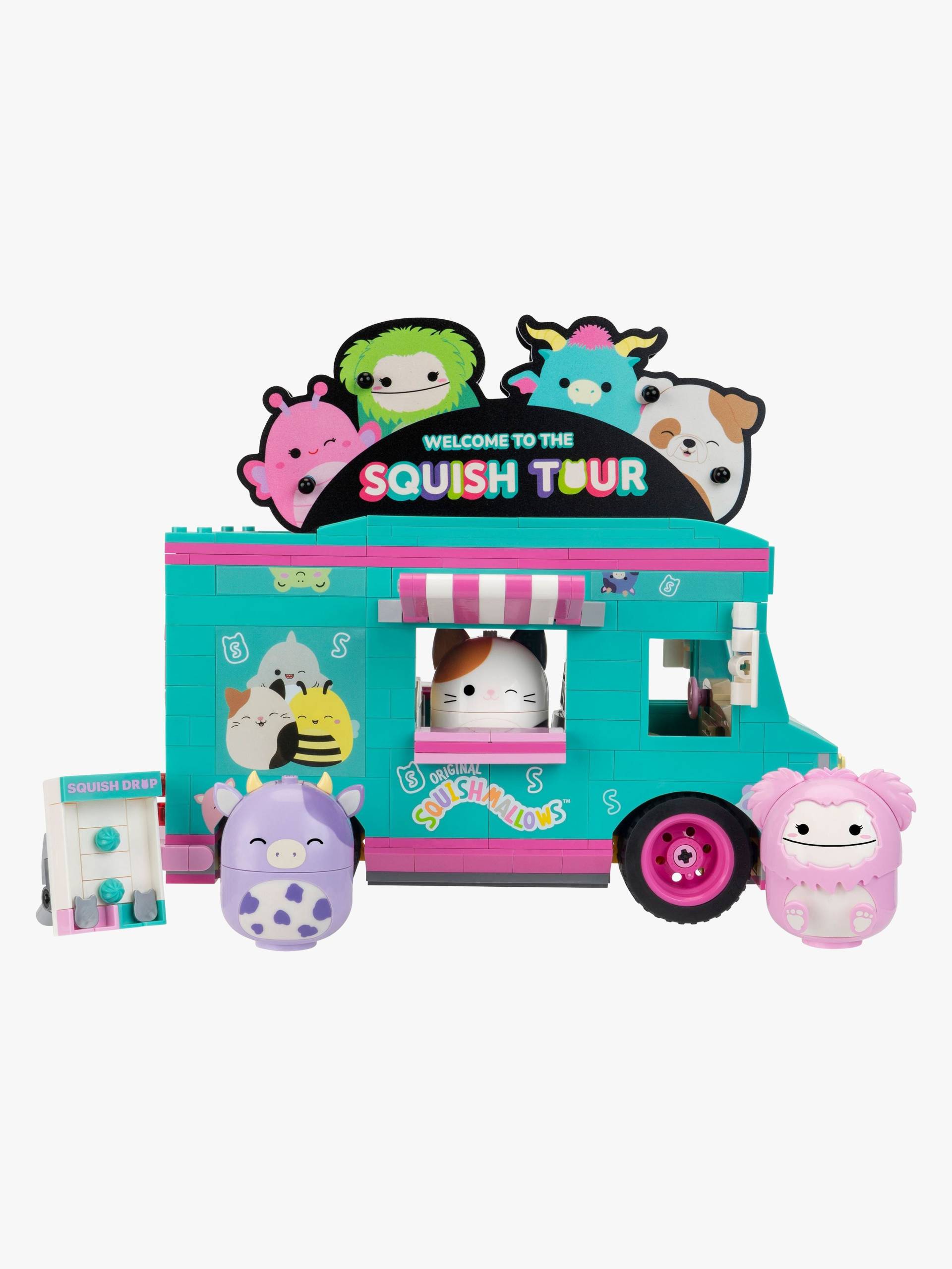 BLDR Squishmallows Bausatz Squish Tour Van BLDR Squishmallows Bausatz Squish Tour Van von Squishmallows