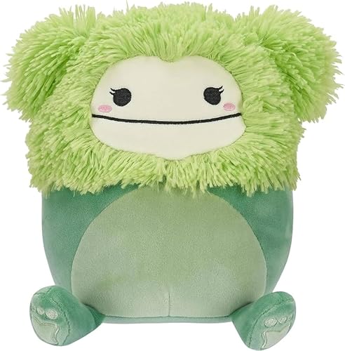 Squishmallows Bren The Green Bigfoot – Offiziell lizenziertes Kellytoy Plüschtier – Sammlerstück, weiches und quetschbares Stofftier-Spielzeug – fügen Sie Ihrem Team hinzu – Geschenk für Kinder, von Squishmallows