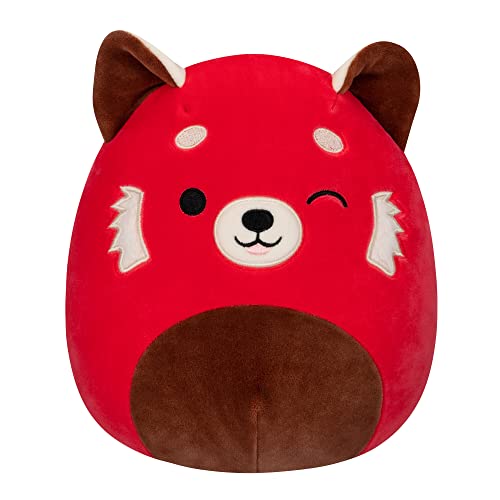 Squishmallows Cici Zwinkernder roter Panda – Little Ultrasoft Offizielles Kelly-Plüschtier, 20,3 cm von Squishmallows