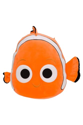 Squishmallows Disney und Pixar 35,6 cm Nemo Plüsch - Fügen Sie Nemo zu Ihrem Squad hinzu, Ultrasoft Stofftier Großer Plüsch, Offizieller Kelly Toy Plüsch von Squishmallows