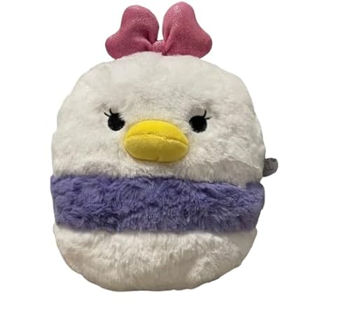 Squishmallows FuzzAMallows Daisy Duck Plüschtier, 20,3 cm von Squishmallows