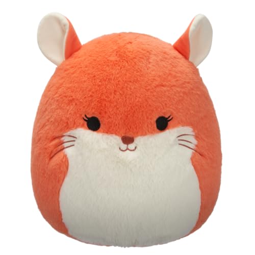 Squishmallows FuzzAMallows Plüschtier Erica das Chinchilla 30 cm – Seltene Exklusiv Original 2024 von Squishmallows