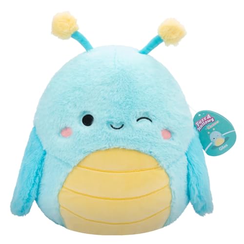 Squishmallows FuzzAMallows Plüschtier Giles der Grashüpfer 30 cm – Seltene Exklusiv Original 2024 von Squishmallows