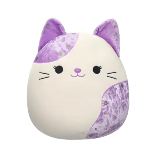 Squishmallows FuzzAMallows Plüschtier Rune die Glückskatze 30 cm – Seltene Samt Exklusiv 2024 Squishmallows FuzzAMallows Plüschtier Rune die Glückskatze 30 cm – Seltene Samt Exklusiv 2024 von Squishmallows