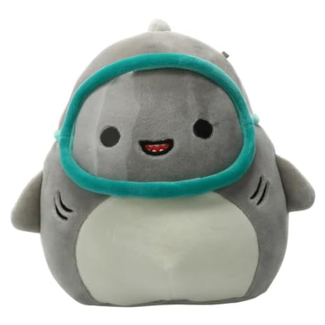 Squishmallows Gordon The Shark (mit blauer Brille) 12,7 cm Plüsch von Squishmallows