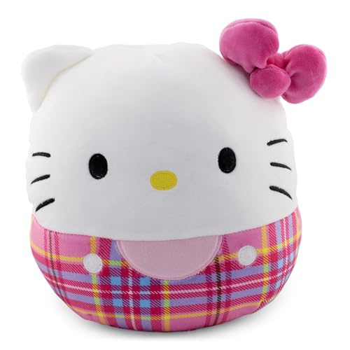 Squishmallows Hello Kitty Karomuster, 20,3 cm, Rot von Squishmallows