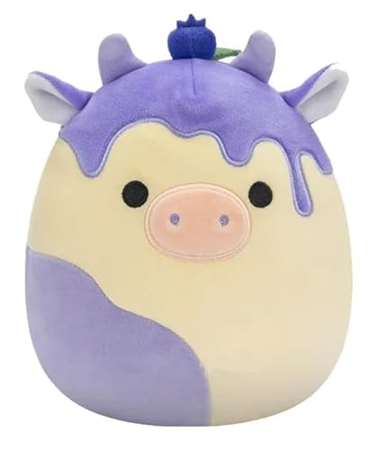 Squishmallows Hybrid Sweet Squad Benito The Blueberry Cow Plüschpuppe, 20,3 cm Squishmallows Hybrid Sweet Squad Benito The Blueberry Cow Plüschpuppe, 20,3 cm von Squishmallows