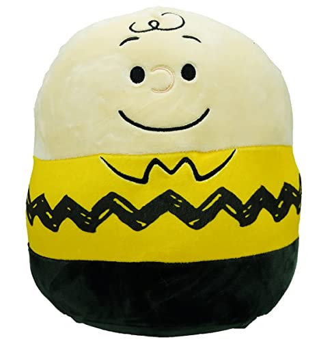 Squishmallows Kelly Toys - Official Licensed Peanuts Gang Friends - Charlie Brown - 8inch (20cm) von Squishmallows