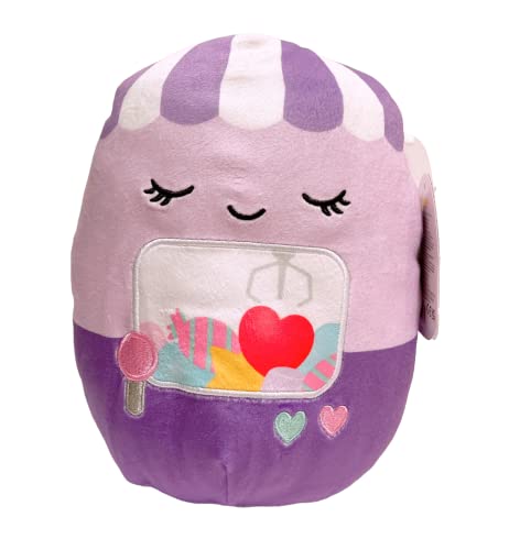 Squishmallows Kellytoy Valentine Squad Pl schtier (20,3 cm Mincha The Purple Claw Machine) von Squishmallows