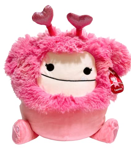 Squishmallows Kellytoy Valentines D Squad Pl schtier, weiches Pl schtier (20,3 cm, Caparinne The Bigfoot) von Squishmallows