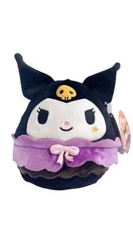 Squishmallows Kuromi Halloween Plüsch, 20,3 cm, Schwarz und Lila von Squishmallows