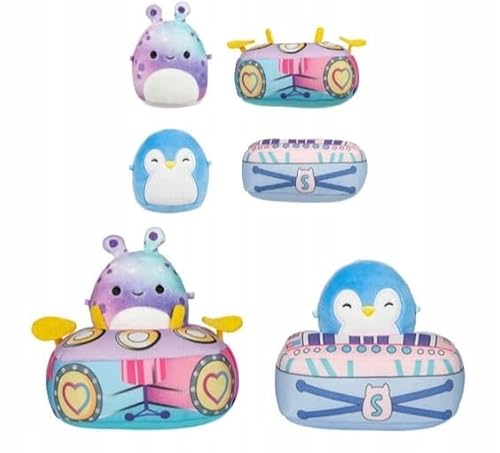 Squishmallows Micromallows 2 Maskottchen Daxxon und Puff mit Kleidung 6 cm Squishmallows Micromallows 2 Maskottchen Daxxon und Puff mit Kleidung 6 cm von Squishmallows