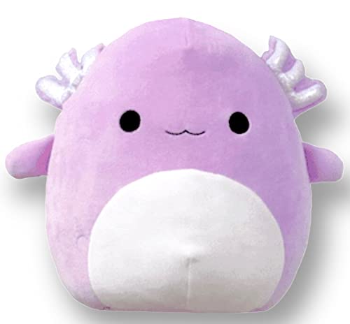 Squishmallows Monica Axolotl Plüschtier, 17,8 cm, Violett von Squishmallows