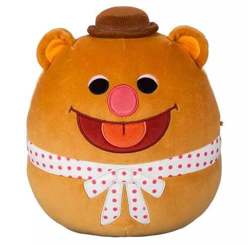 Squishmallows Muppets Fozzie Bear Plüsch, 20,3 cm von Squishmallows