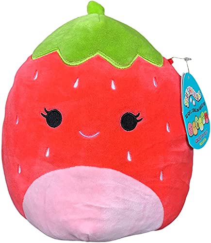 Squishmallows Official Kellytoy Plush 8 Inch Squishy Soft Plush Toy Animals (Scarlett Strawberry) von Squishmallows