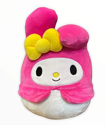 Squishmallows Official Kellytoy Sanrio Squad Squishy Stuffed Plush Toy Animal (My Melody, 7 Inches) von Squishmallows