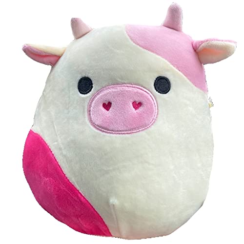 Squishmallows Official Kellytoy Valentines Squad Squishy Soft Plush Toy Animal (12 inch, Caedyn Cow) von Squishmallows