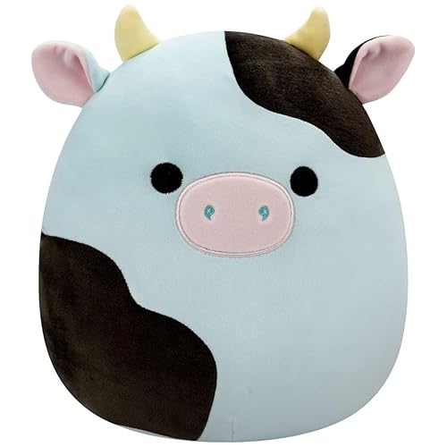 Squishmallows Offizielle Jazwares Cillian-Kuh, 27,9 cm, fügen Sie Cillian zu Ihrem Team hinzu von Squishmallows