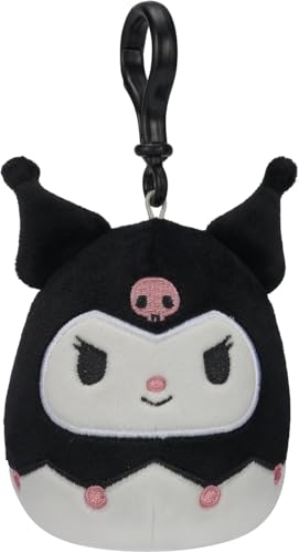 Squishmallows Offizieller Jazwares Taschenclip Sanrio Hello Kitty Friends Squad (Kuromi), 8,9 cm von Squishmallows