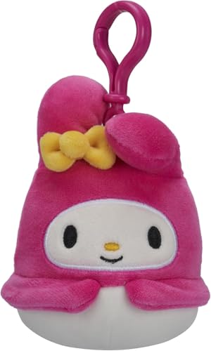 Squishmallows Offizieller Jazwares Taschenclip Sanrio Hello Kitty Friends Squad (Melodie), 8,9 cm von Squishmallows