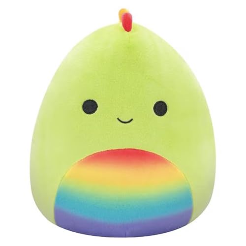 Squishmallows Offizieller Kellytoy Arlie Rainbow Dinosaurier, 20,3 cm von Squishmallows