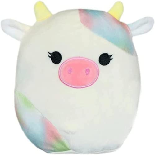 Squishmallows Offizielles Kellytoy 40,6 cm weiches Plüsch-Quetsch-Spielzeug, tolles Geschenk für Kinder (Candess die Kuh, 40,6 cm) von Squishmallows