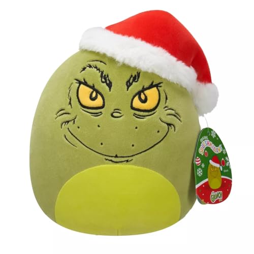 Squishmallows Offizielles grünes Grinch – besonders weiches Plüschtier für Kinder, 12,7 cm von Squishmallows