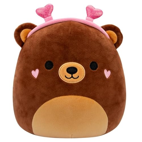 Squishmallows Omar The Valentines Bear Plüsch, 12,7 cm von Squishmallows