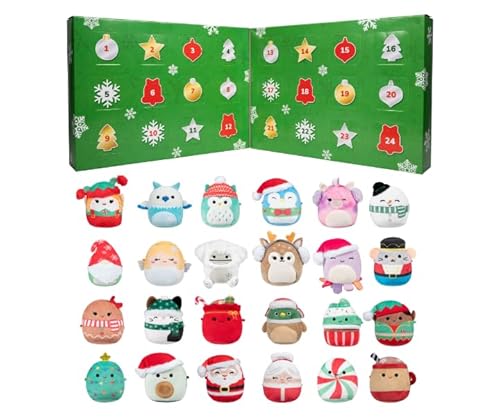 Squishmallows Original 24 Tage Micromallows Holiday Adventskalender von Squishmallows