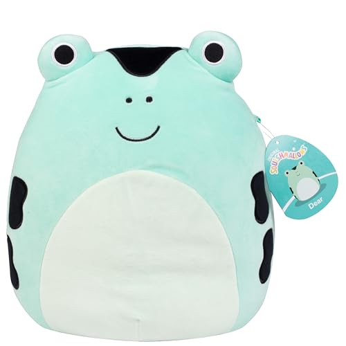 Squishmallows Original Dart Frosch Dear The Poison Dart Frog - Offizieller Jazwares Plüsch - Sammlerstück Weiches & Squishy Frosch Stofftier Spielzeug - Add to Your Squad - Geschenk für Kinder, von Squishmallows