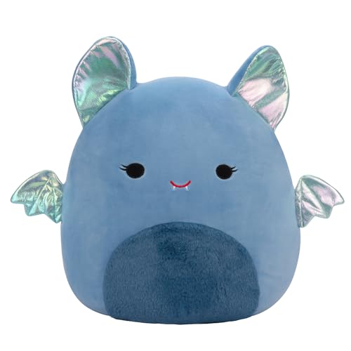 Squishmallows Original Este gedämpfte blaue Fledermaus – Offizieller Jazwares Plüsch, Größe L, 35,6 cm Squishmallows Original Este gedämpfte blaue Fledermaus – Offizieller Jazwares Plüsch, Größe L, 35,6 cm von Squishmallows